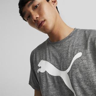 PUMA TRAIN FAV HEATHER T-Shirt, Rundhals, kurzarm 