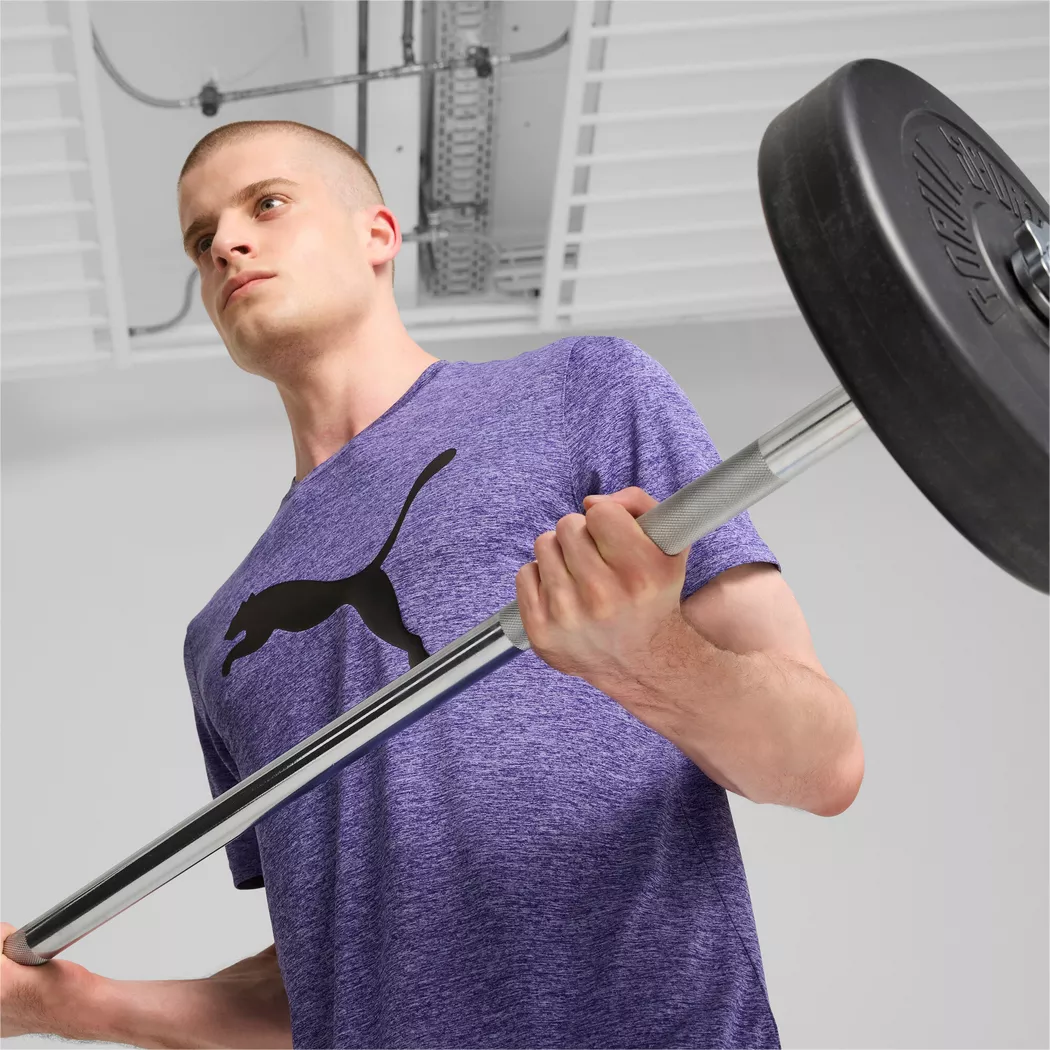 Puma - T-Shirt, Rundhals, kurzarm, für Herren, Blau, Größe S