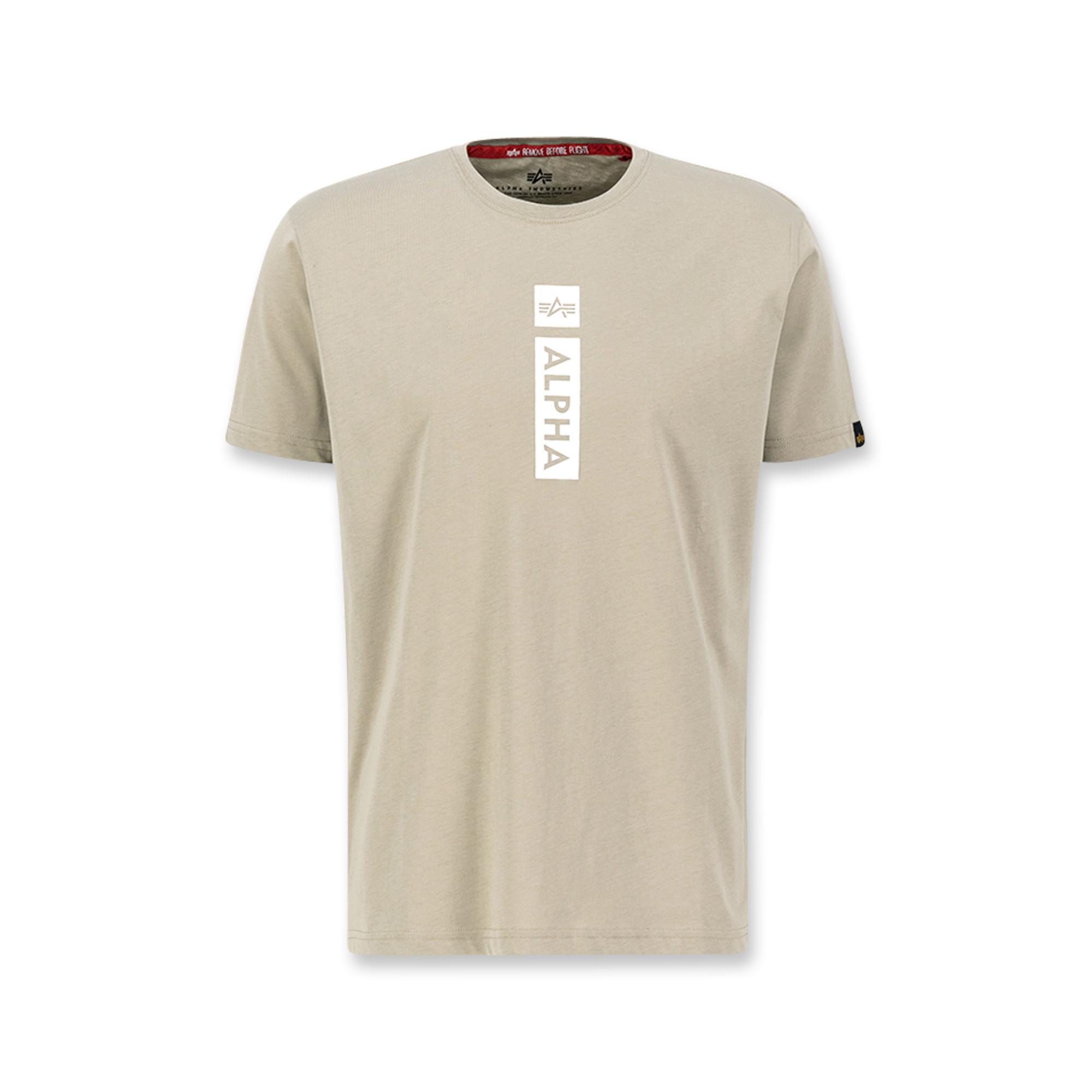 Image of T-shirt, Regular Fit, Kurzarm Herren Sand XL