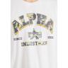Alpha Industries College Camo T rundhals T-shirt, Regular Fit, manches courtes 