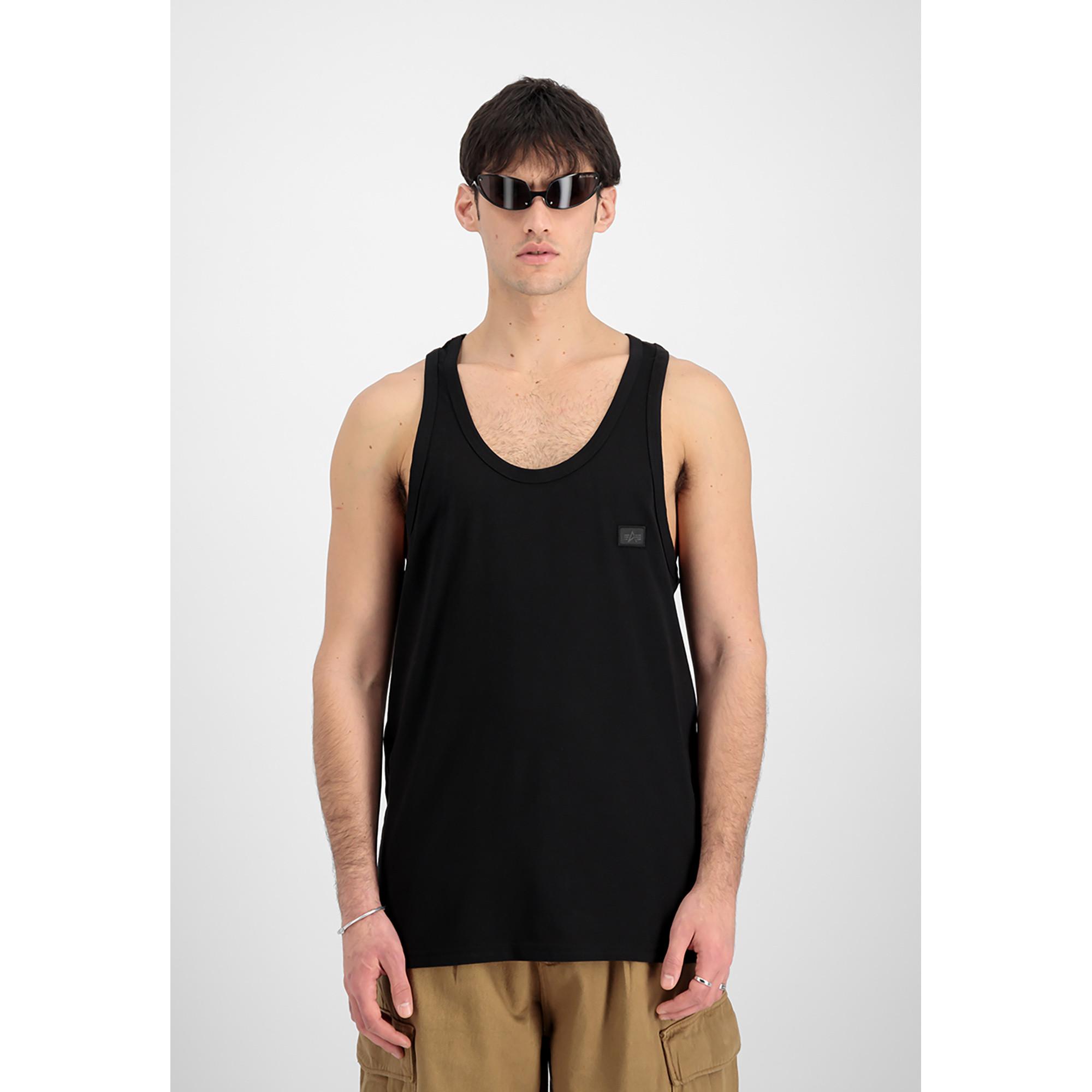 Image of Tank Top, Loose Fit Herren Schwarz 3XL