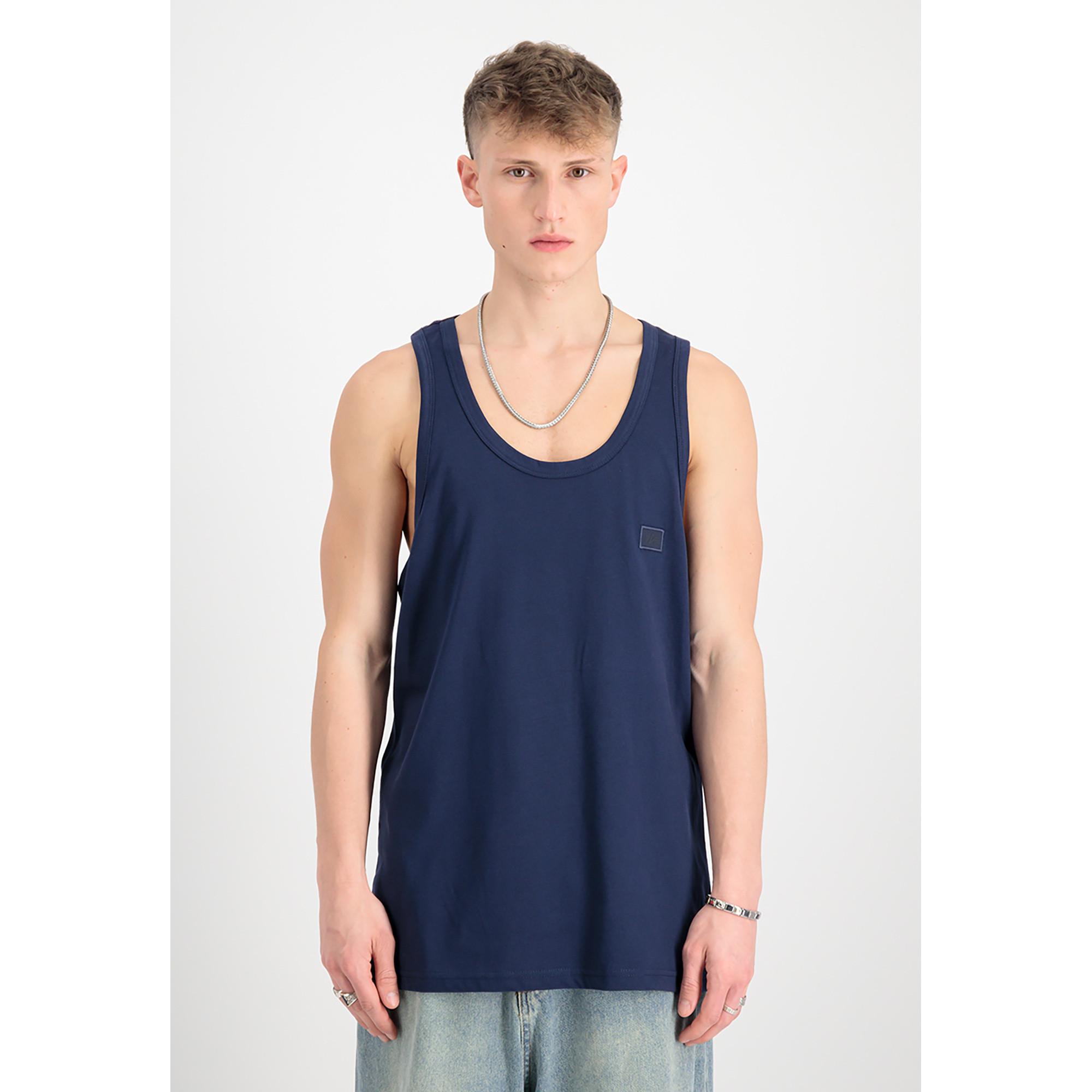 Image of Tank Top, Loose Fit Herren Marine 3XL
