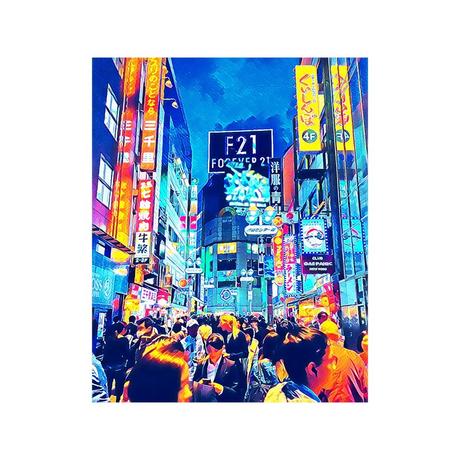 Figured'Art Diamond Painting Tokyo Shibuya 