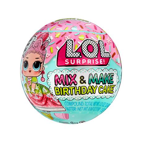 M G A  L.O.L. Birthday Cake, Pack surprise 