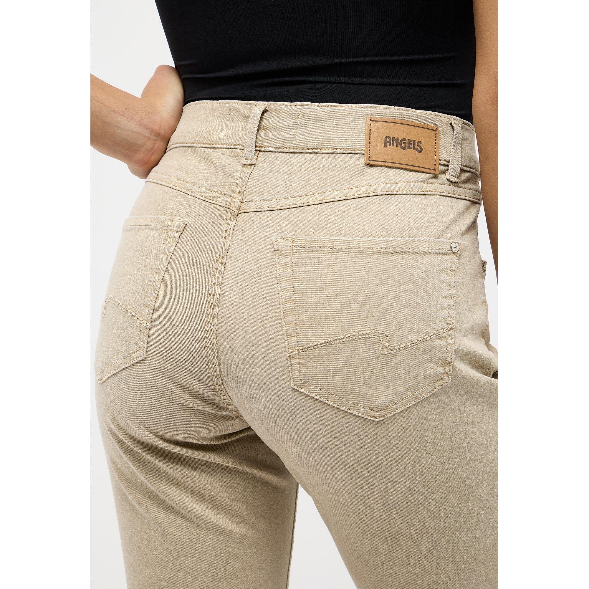 ANGELS Cici Jean Taille Haute Coupe Droite  