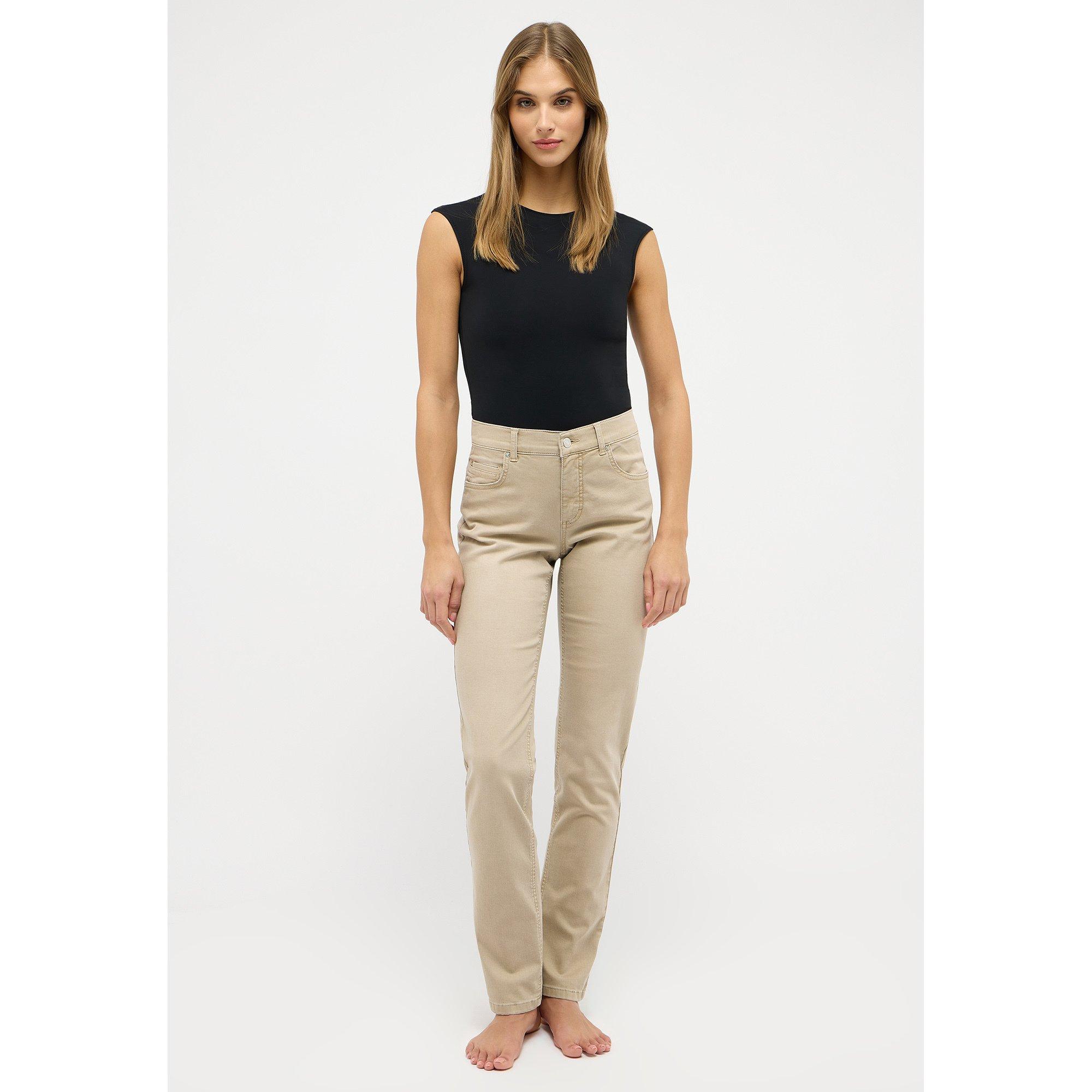 ANGELS Cici Jean Taille Haute Coupe Droite  