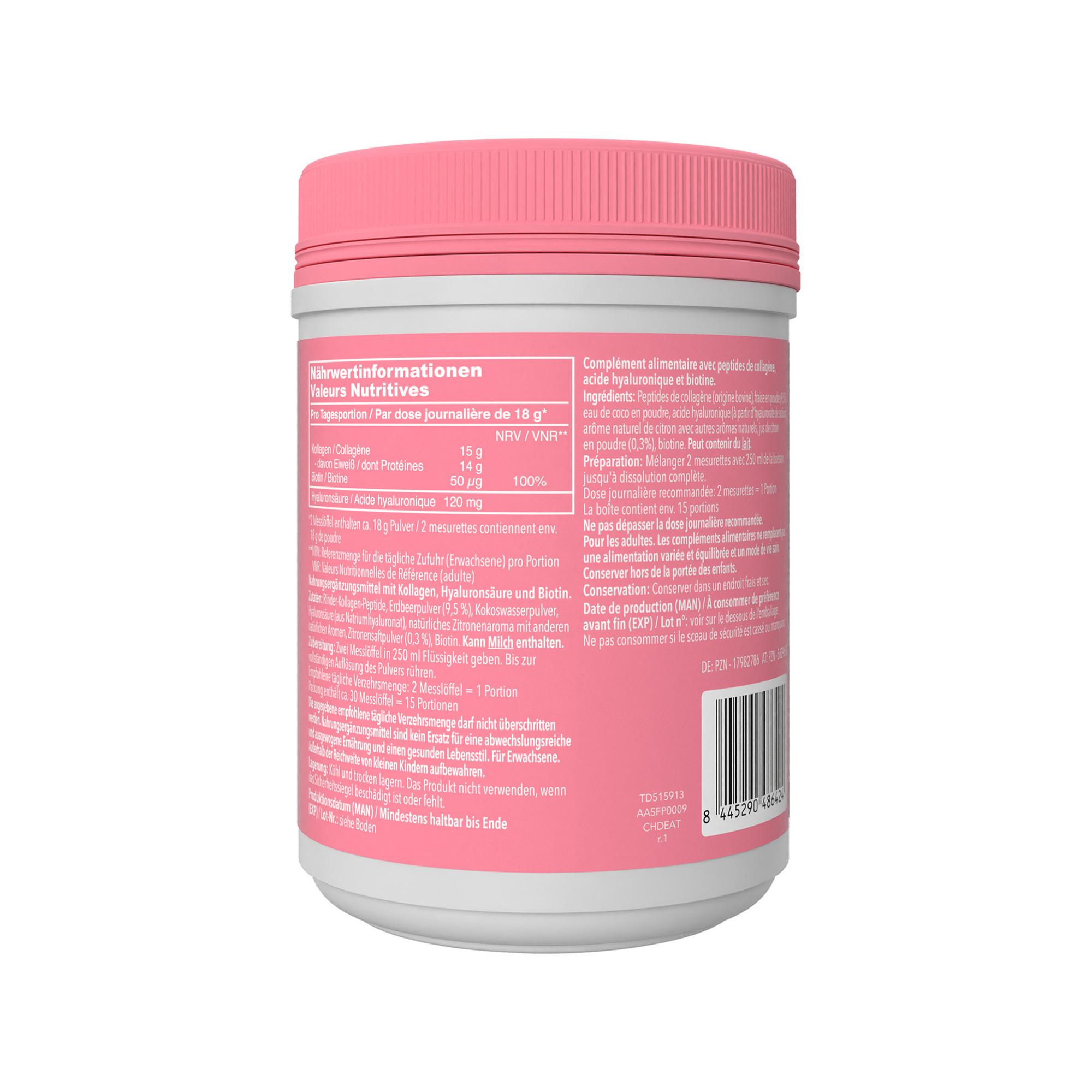 Vital Proteins Beauty Collagen Erdbeere und Zitrone 