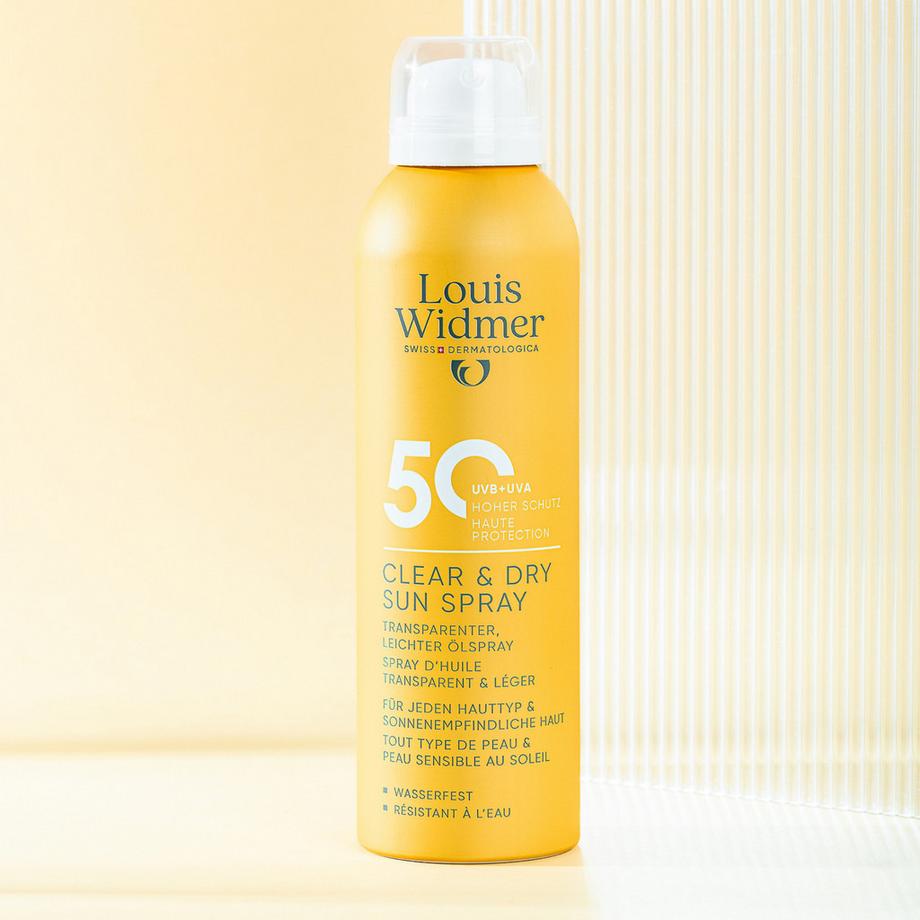 Louis Widmer  Clear & Dry Sun Spray 50 