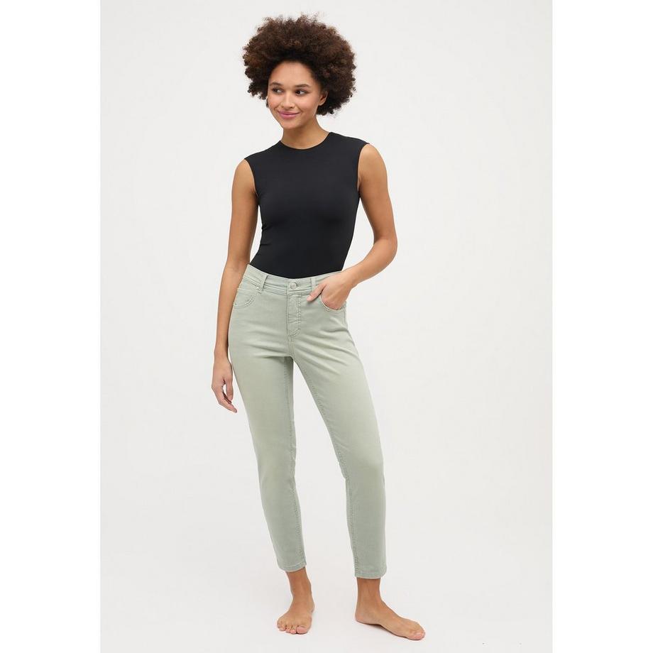 ANGELS Ornella Slim Fit High Waist Knöchellange Jeans  