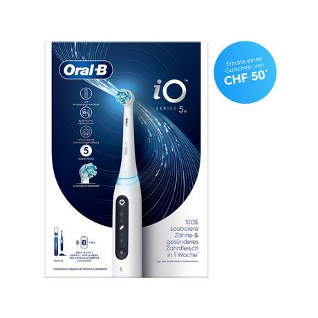 Oral-B Elektrische Oral-B Zahnbürste iO Series 5N, Weiss 