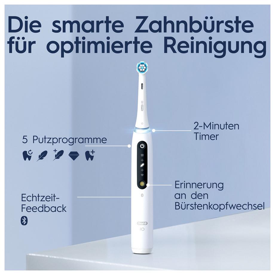 Oral-B Elektrische Oral-B Zahnbürste iO Series 5N, Weiss 