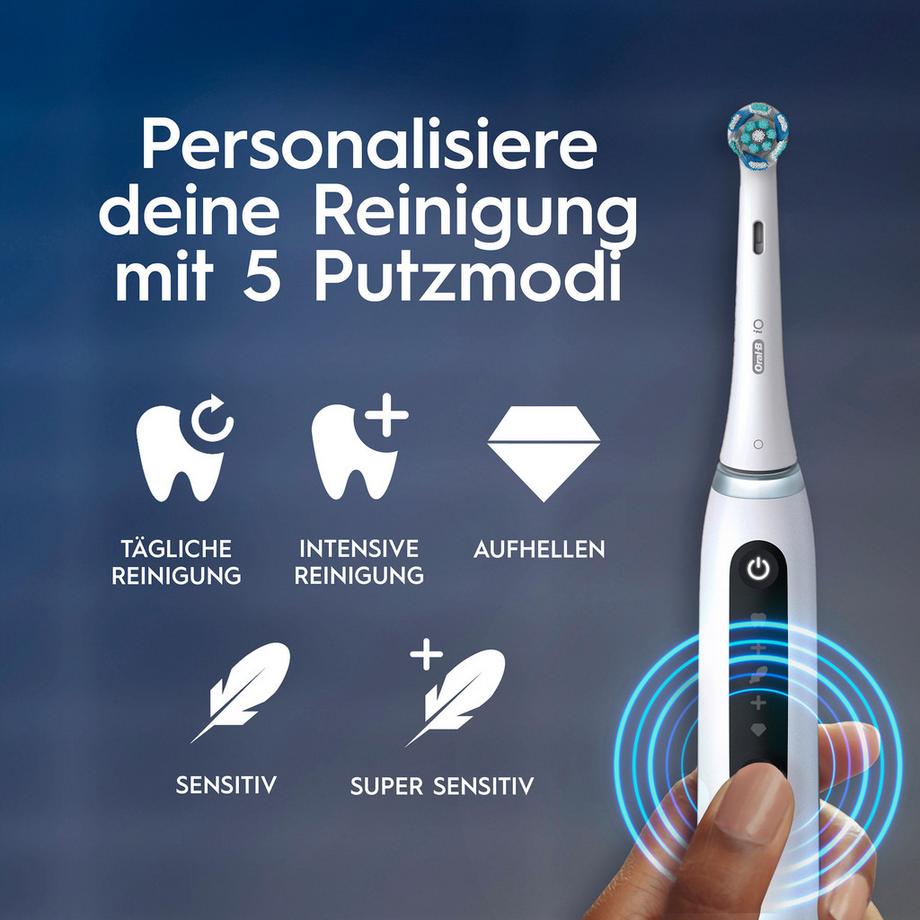 Oral-B Elektrische Oral-B Zahnbürste iO Series 5N, Weiss 