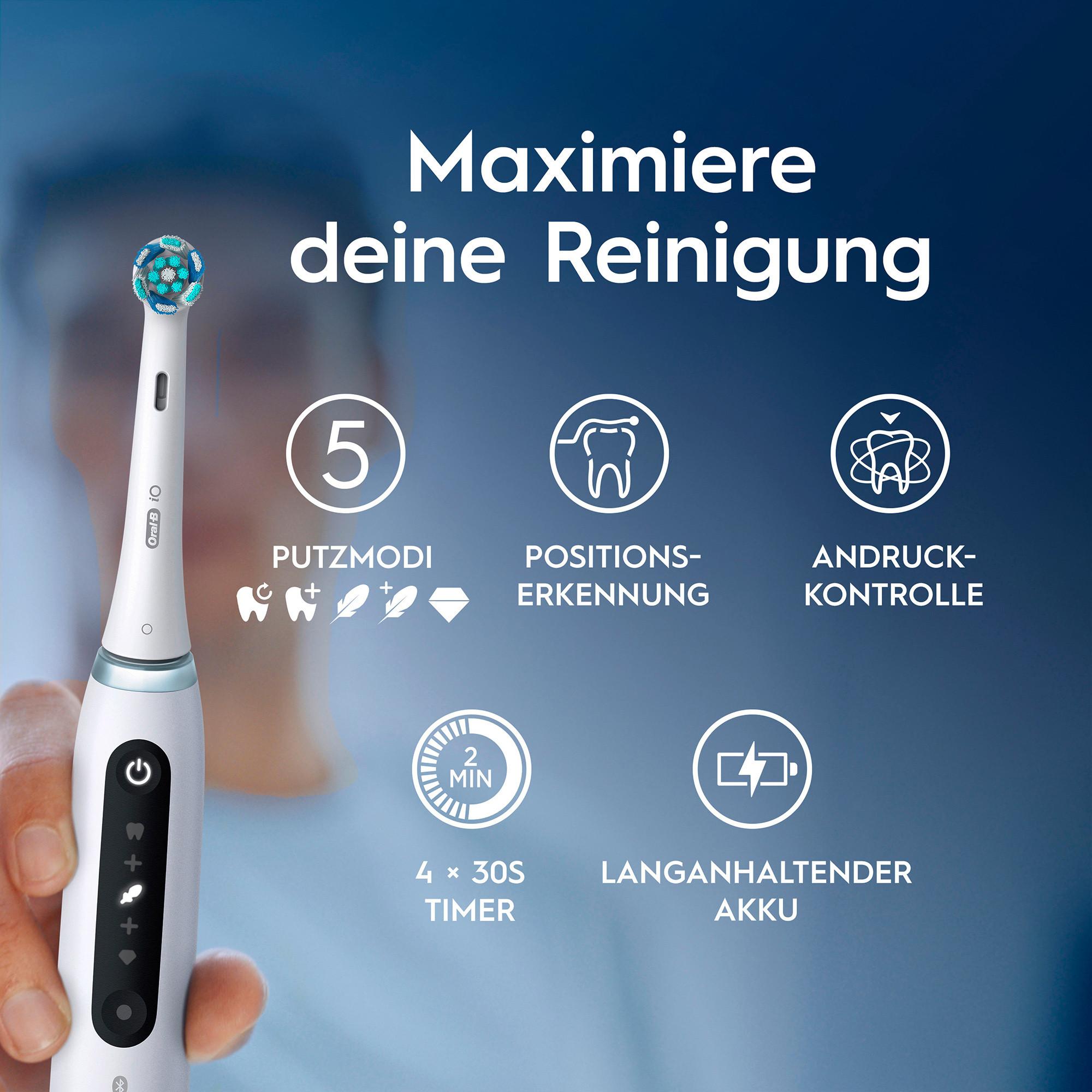 Oral-B Elektrische Oral-B Zahnbürste iO Series 5N, Weiss 