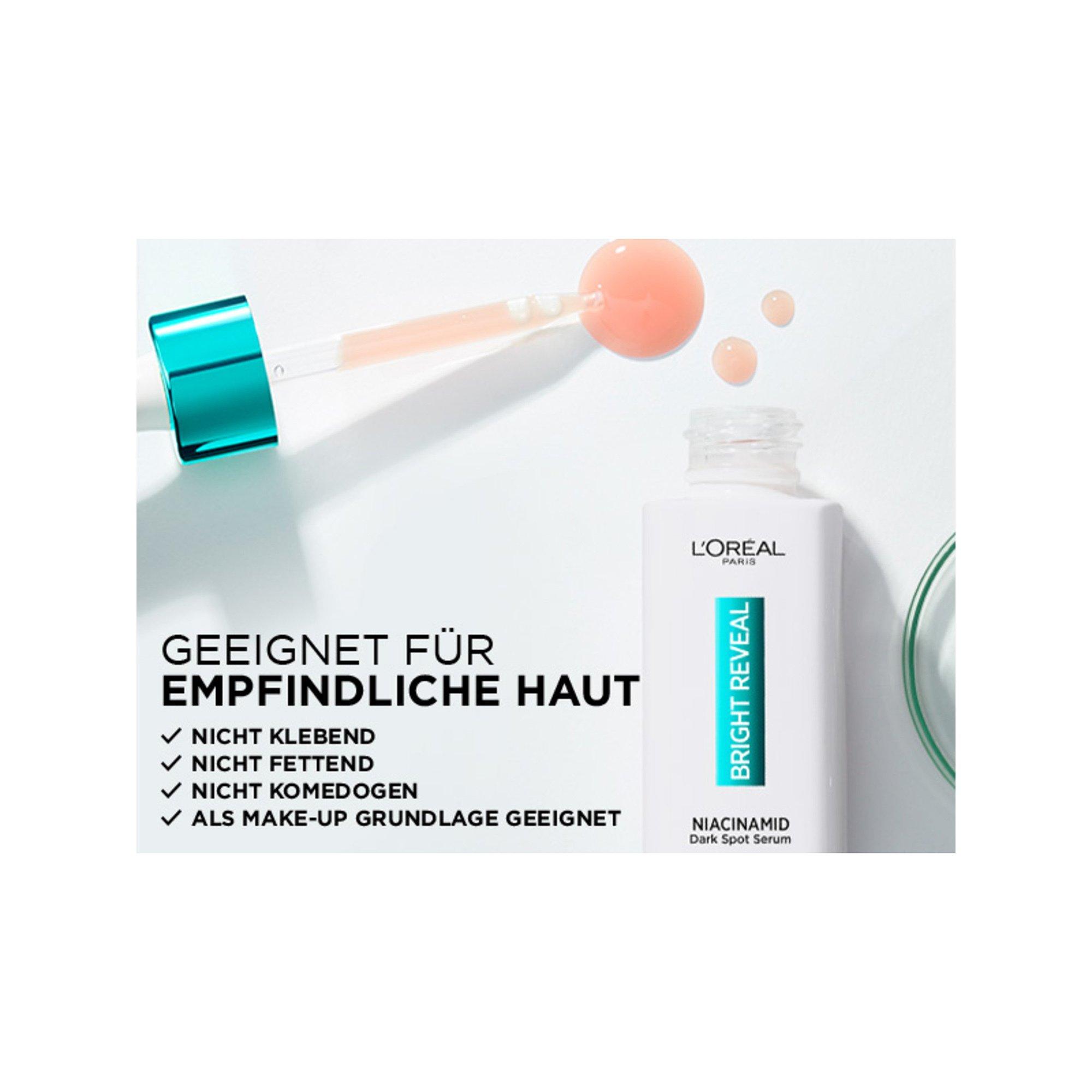 L'Oréal Paris  Bright Reveal Dark Spot Niacinamide Sérum 