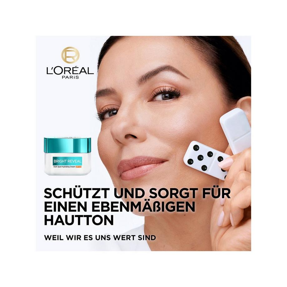 L'Oréal Paris  Bright Reveal Dark Spot Feuchtigkeitspflege LSF50 