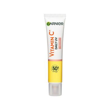 SkinActive Vitamin C Tägliches Sonnenfluid Glow mit LSF 50+