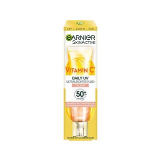 GARNIER  SkinActive Vitamin C Tägliches Sonnenfluid Glow mit LSF 50+ 