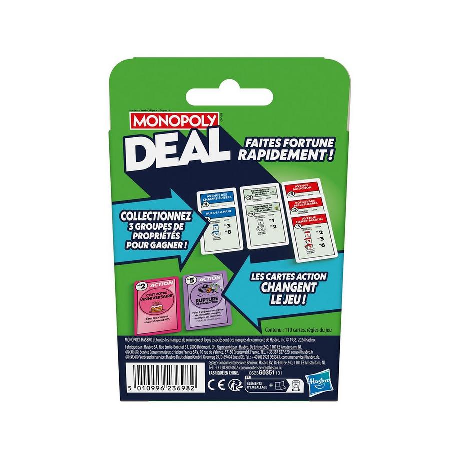 Monopoly  Monopoly Deal, Français 