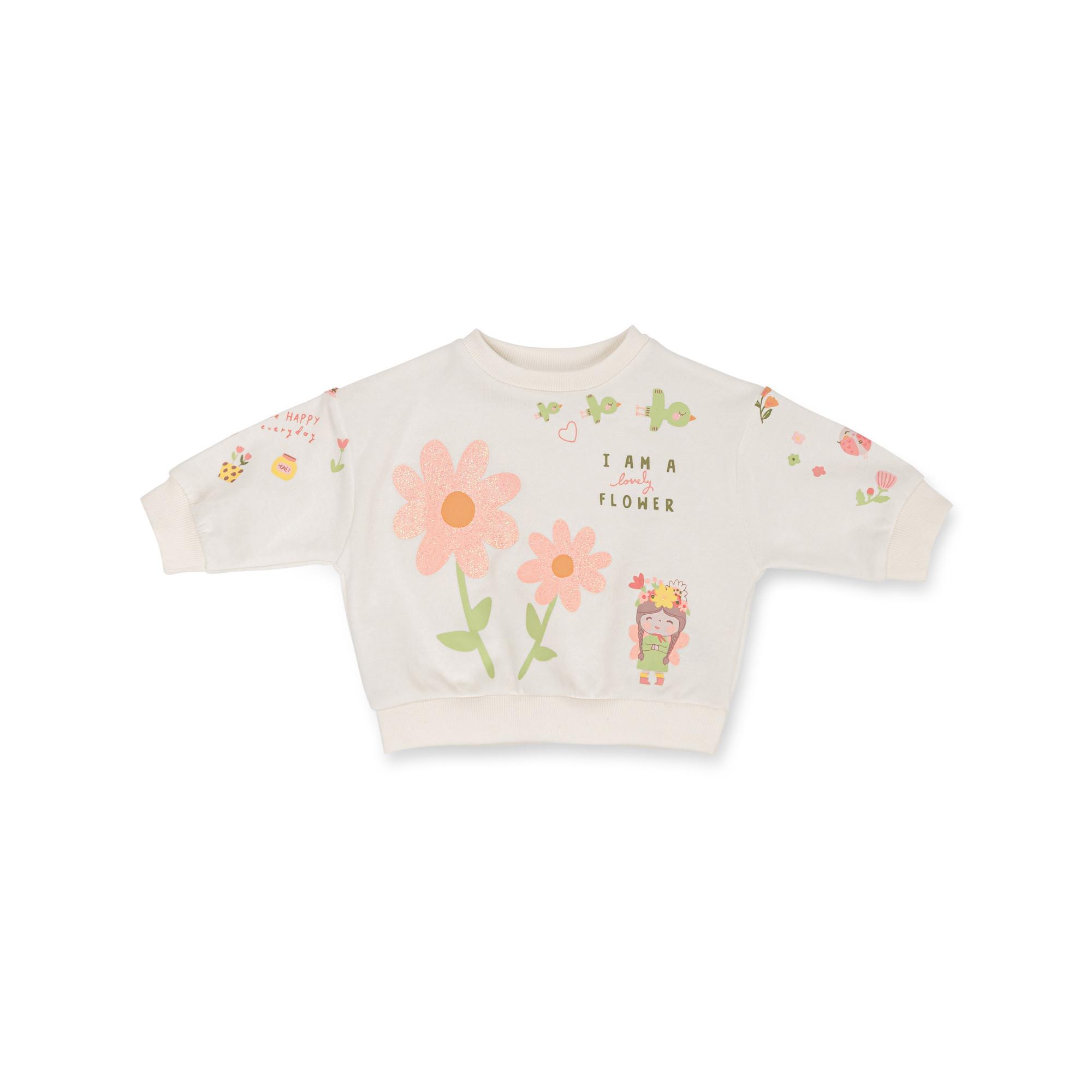 Image of Sweatshirt Unisex Creme 74-80