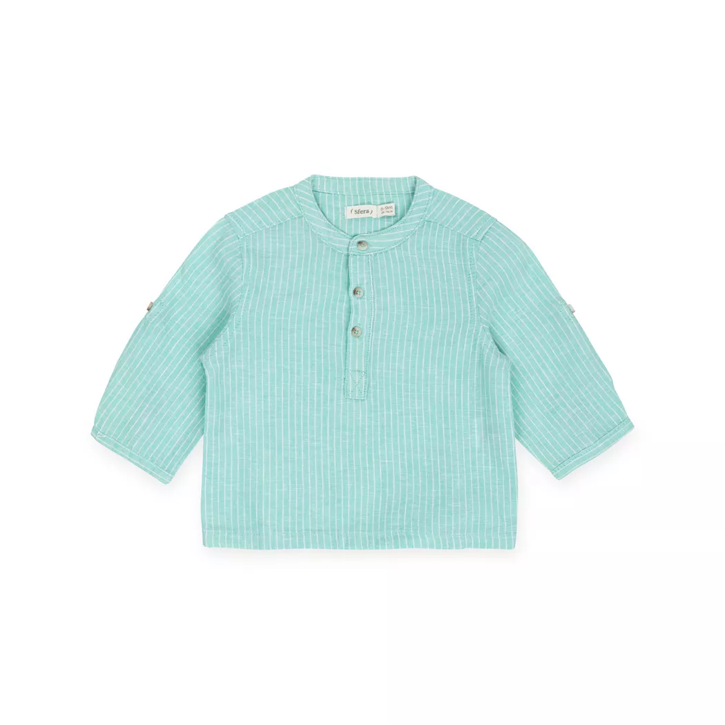 Sfera - T-Shirt, kurzarm, 74-80, Grün