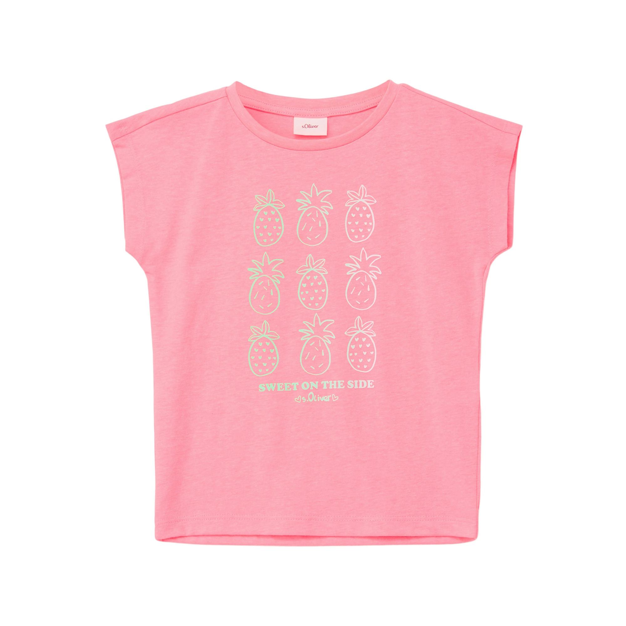 Image of T-shirt Mädchen Weiss 128/134