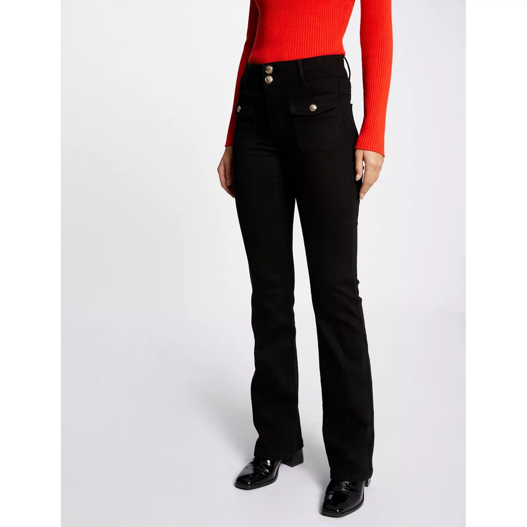 Morgan - Jeans, für Damen, Black, Größe 40