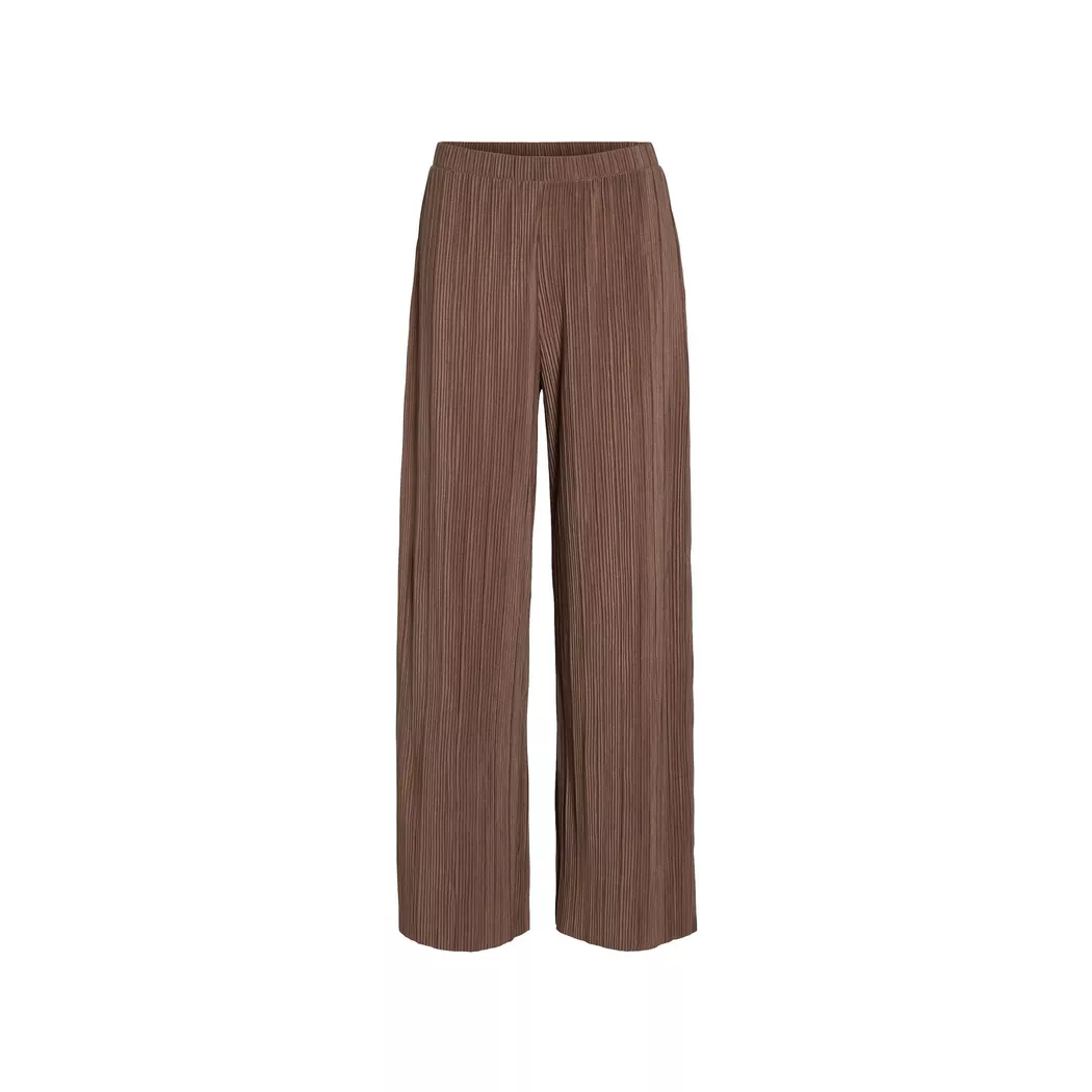 Vila Pantalon Taille Haute Plisa Loose Fit Fossil XS Femme