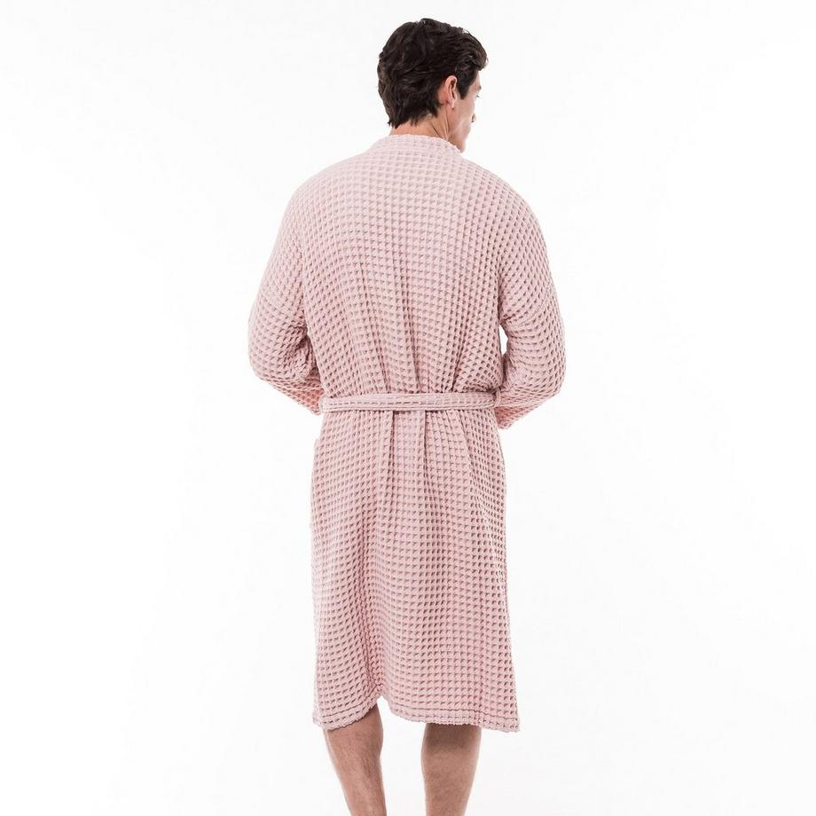 Manor Mykonos Waffle Unisex Bademantel  