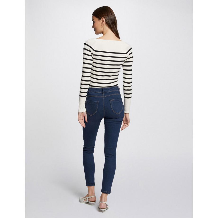 MORGAN Jean Slim Fit Taille Haute  