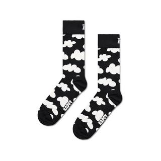 Happy Socks 3-Pack Black And White Socks Gift Set Lot de 3 paires de chaussettes, hauteur mollet 