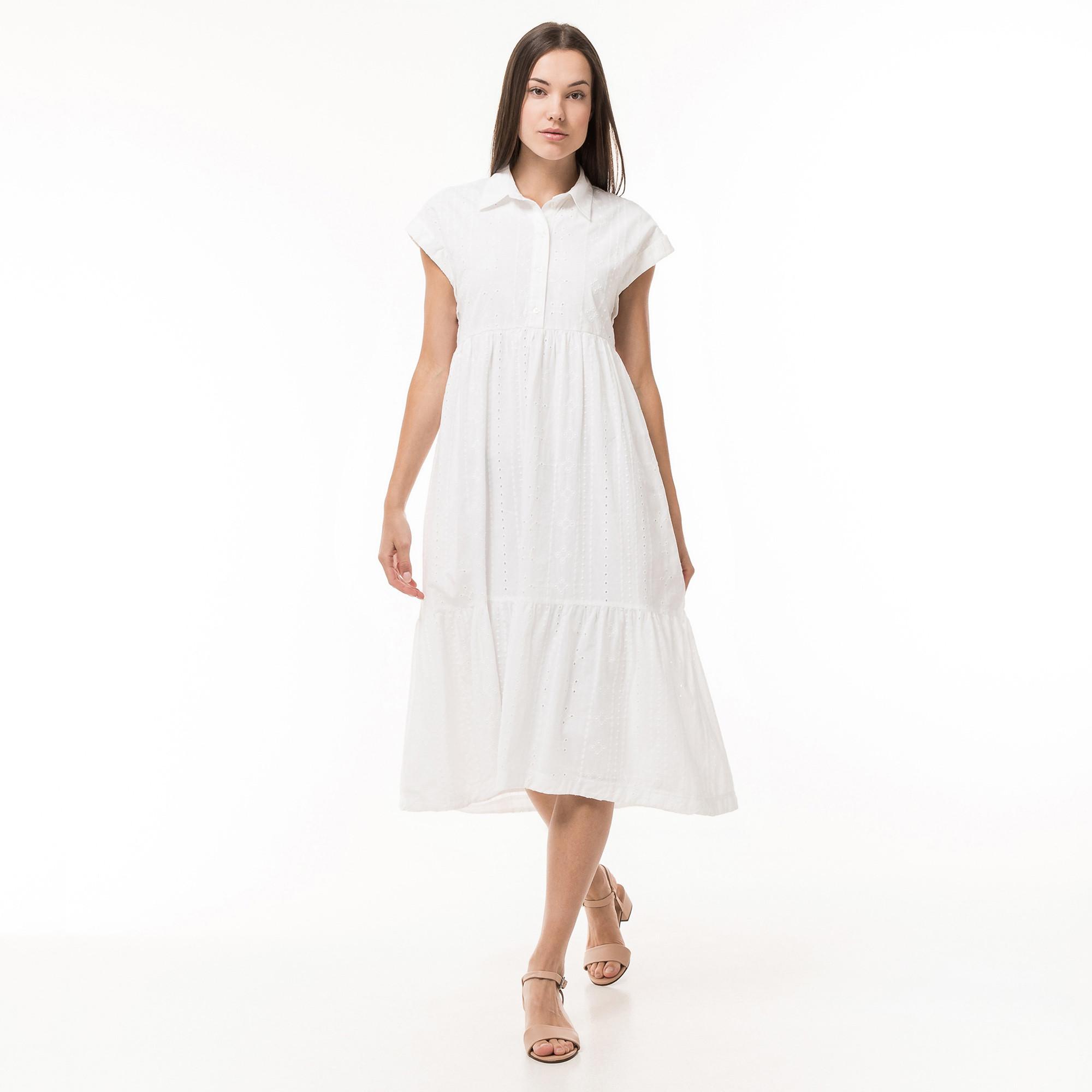 Image of Kleid Damen Weiss 42