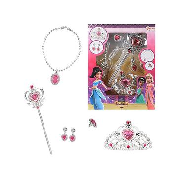 Parure de bijoux de princesse