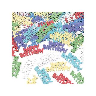 amscan  Confetti Happy Birthday 
