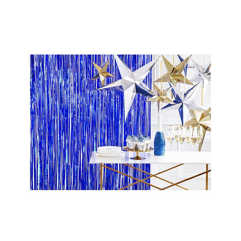 PartyDeco  Rideau de fête or 