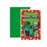 Procos  6 Einladungskarten Minecraft 