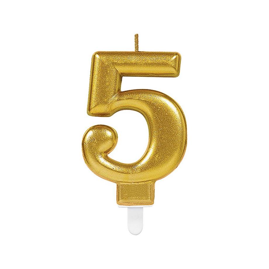 amscan  Numero Candela "0" oro 