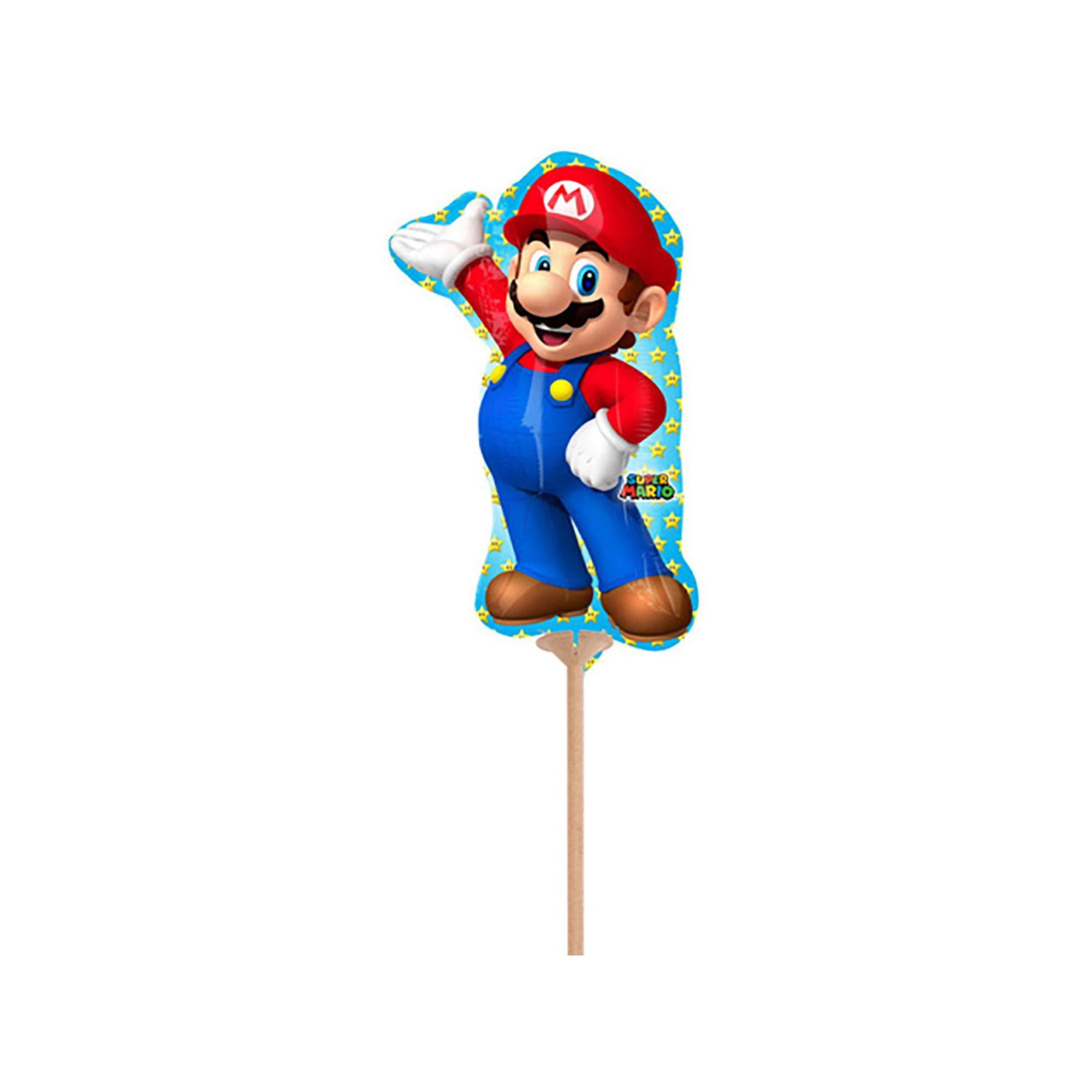 Image of Mini-Folienballon Super Mario Multicolor