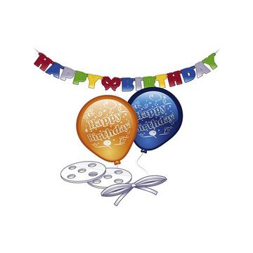 Set di decorazioni Balloons e Girlande