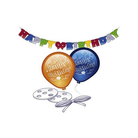amscan  Set di decorazioni Balloons e Girlande 