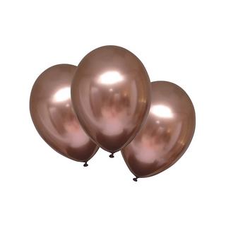 amscan  6 Palloncini satiné luxe platinum 