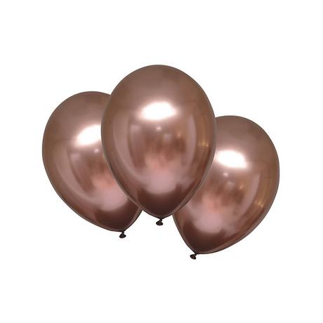amscan  6 Palloncini satiné luxe platinum 