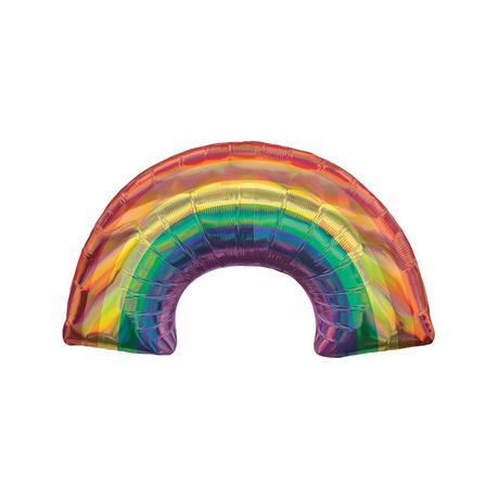 PartyDeco  Folienballon Regenbogen pearly 