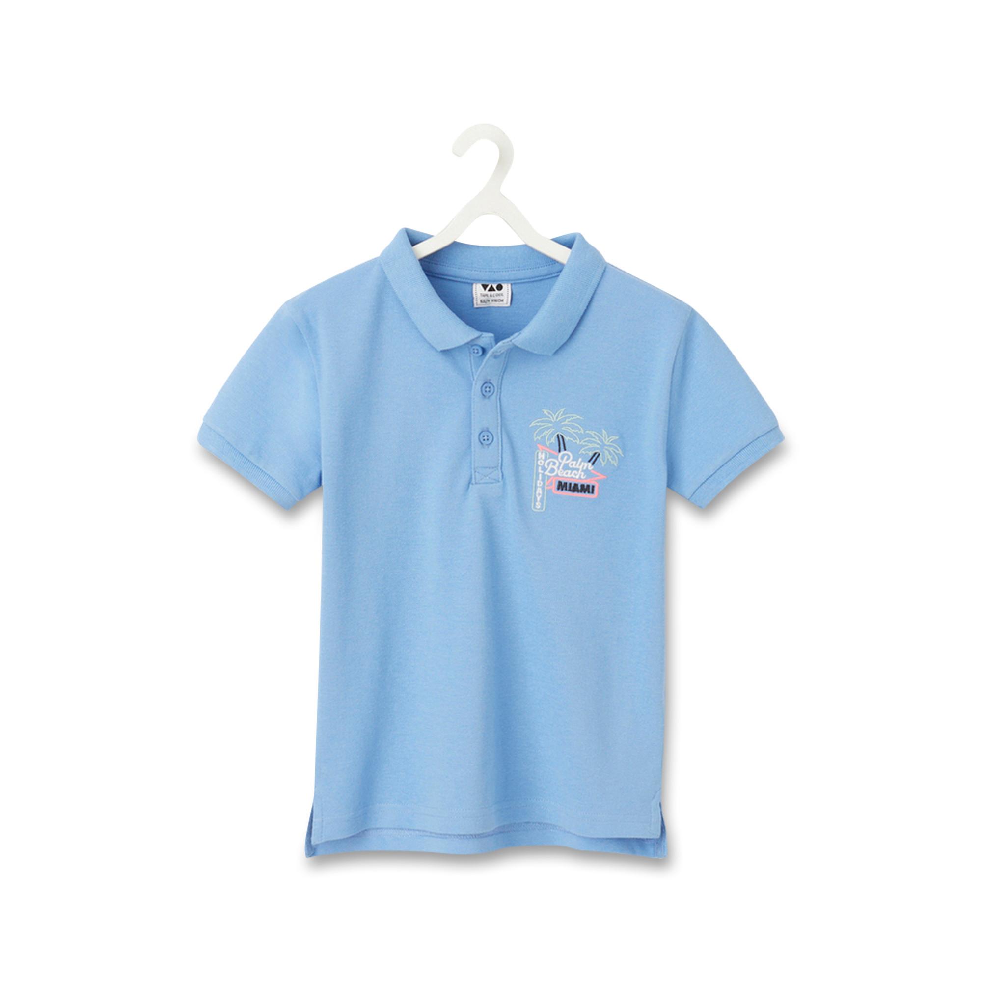 Image of Poloshirt, Kurzarm Jungen Blau 10A
