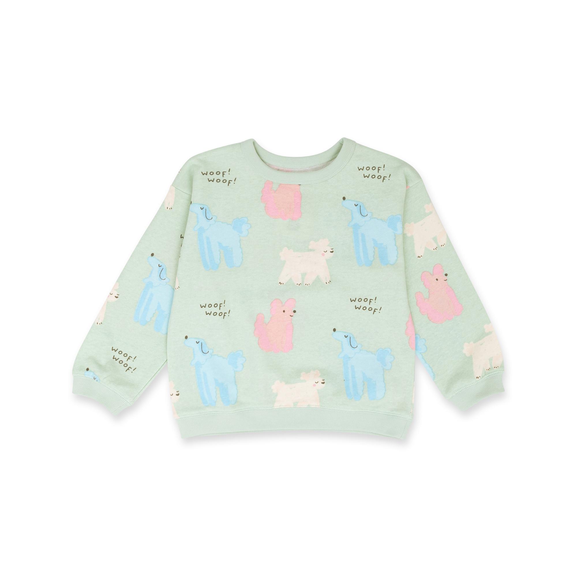 Image of Sweatshirt Mädchen Hellgrün 122-128