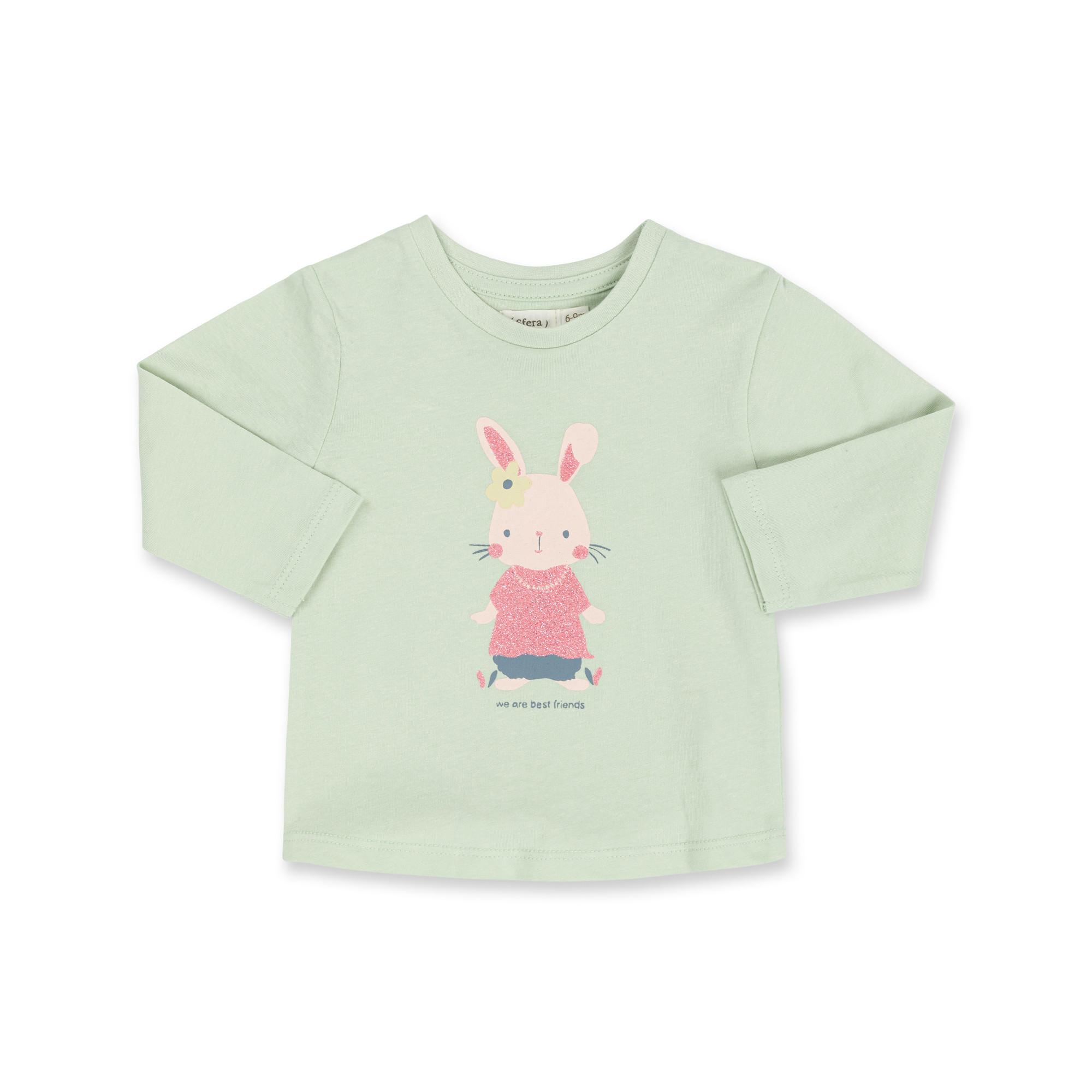 Image of T-shirt, Kurzarm Mädchen Rosa 140/146