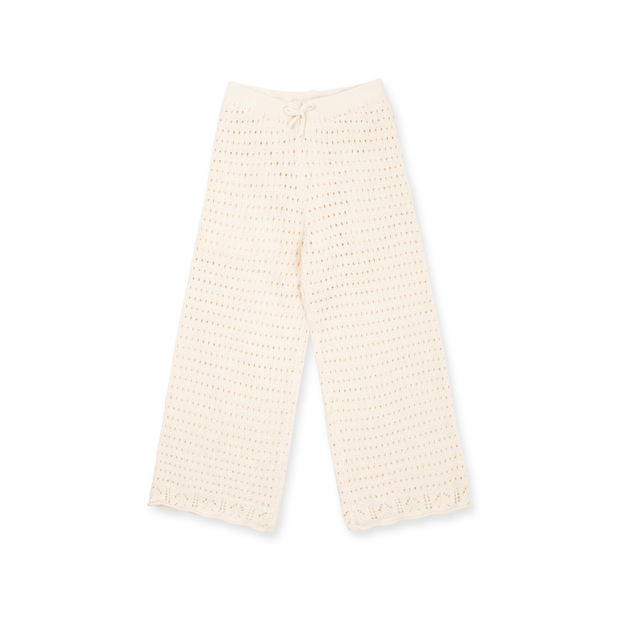 Image of Hose Mädchen Ecru 134-140