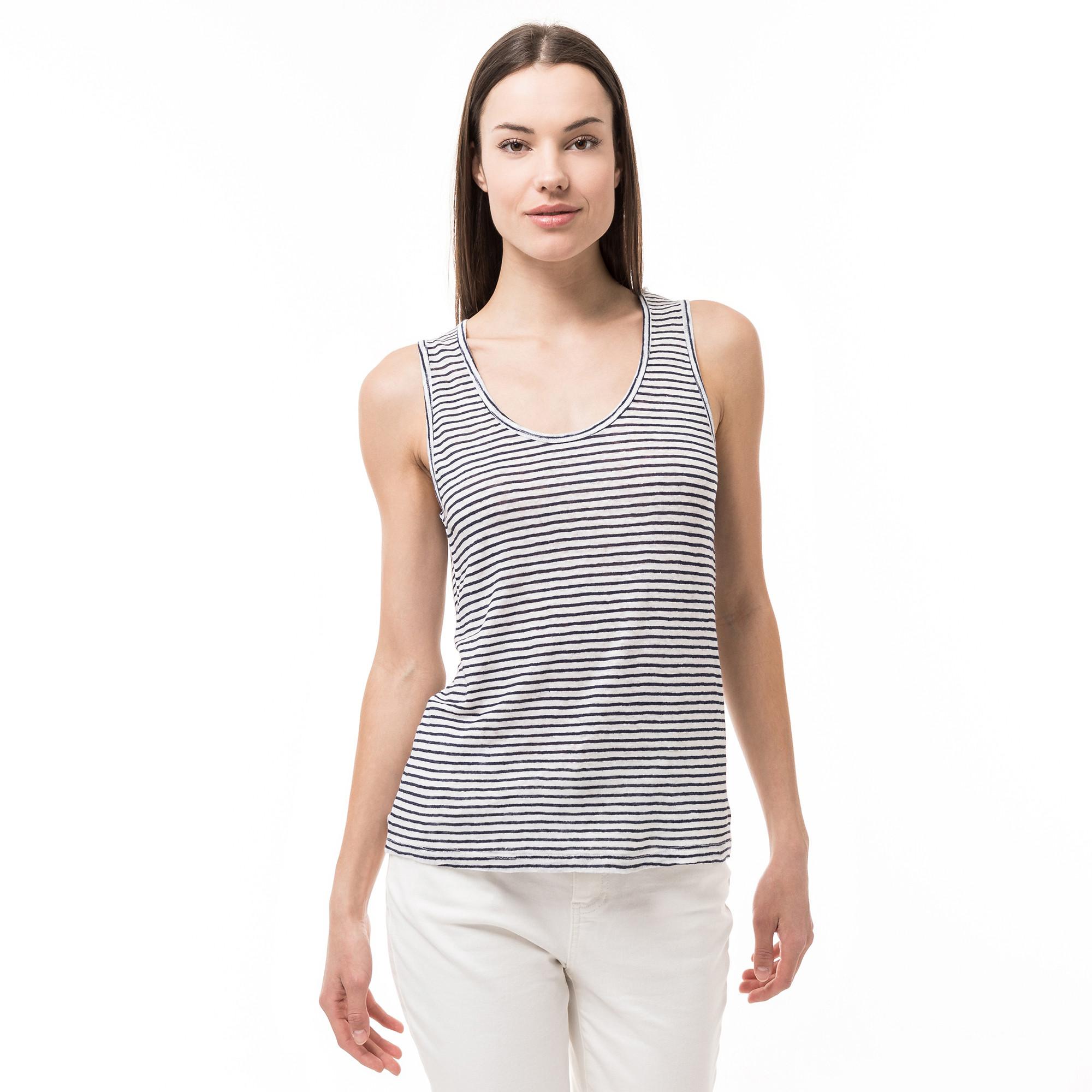 Image of Top, Ohne Arm Damen Marine L