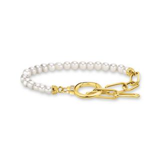 Thomas Sabo Pearls & Chains gold Armband 