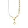 Thomas Sabo Pearls & Chains gold Collana 