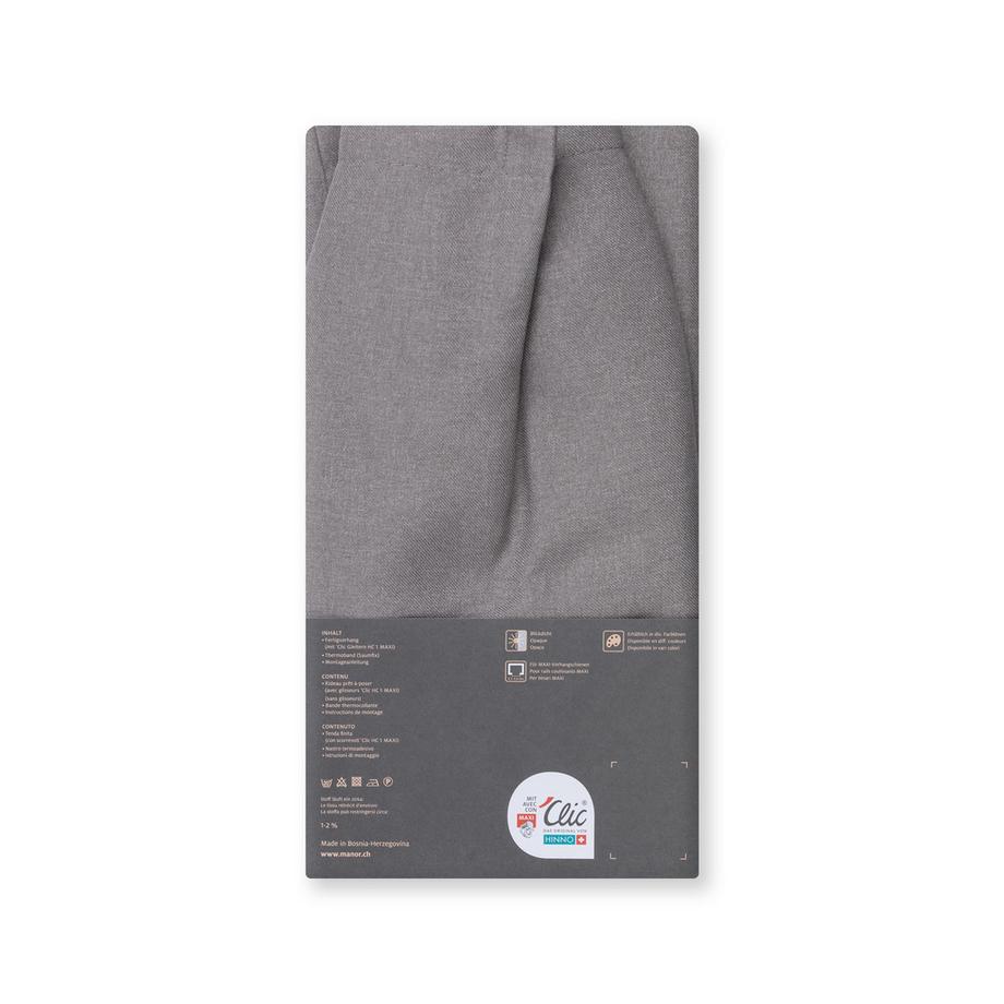 Manor Fertigvorhang 'Clic Schweizerfalte/ Sofia 